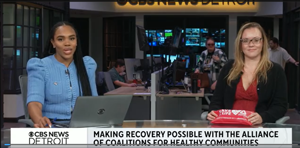 Angela Spino on CBS Detroit News